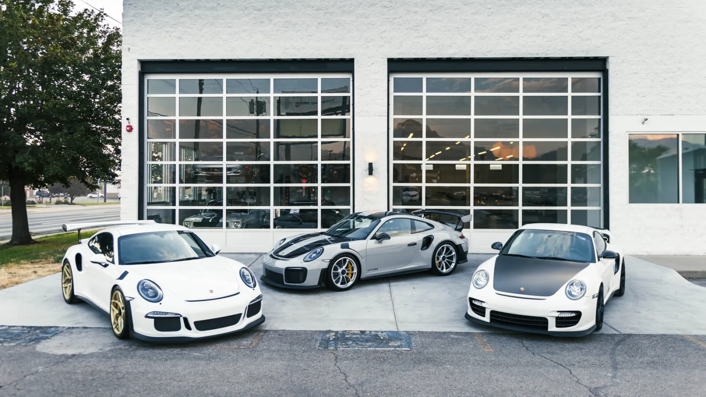 Fresh work parked out front